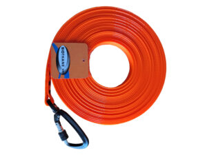 Spårlina i Biothane® med twistlockhake, 10 m