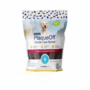PlaqueOff Dental Care Bones, turkey and cranberry 485 g